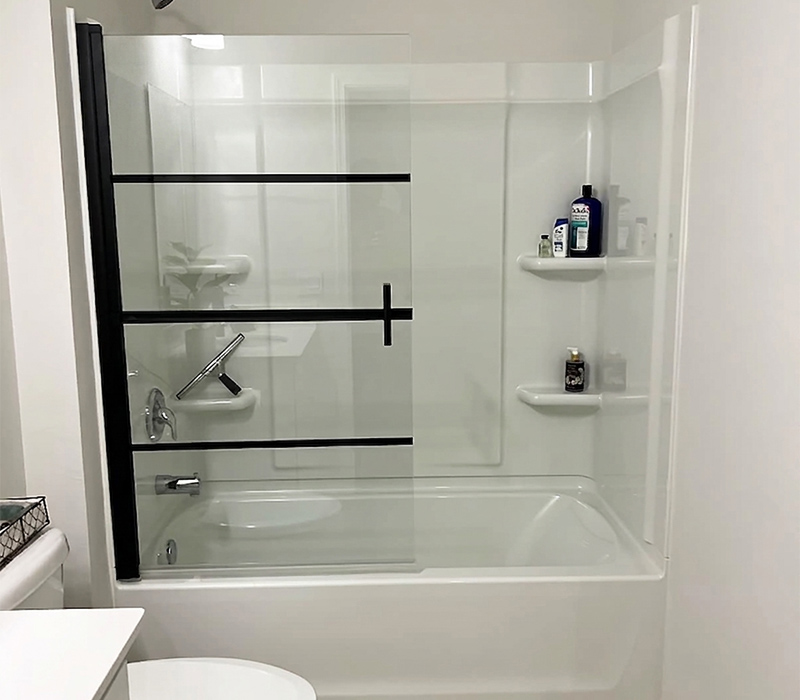 Australia Tub Shower Doors for Apartment Renovation Projects