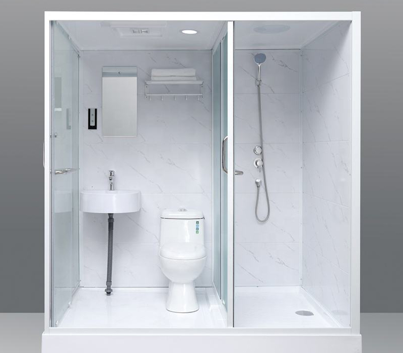 German Social Housing & Care Home Prefab All-in-One Bathroom Pod