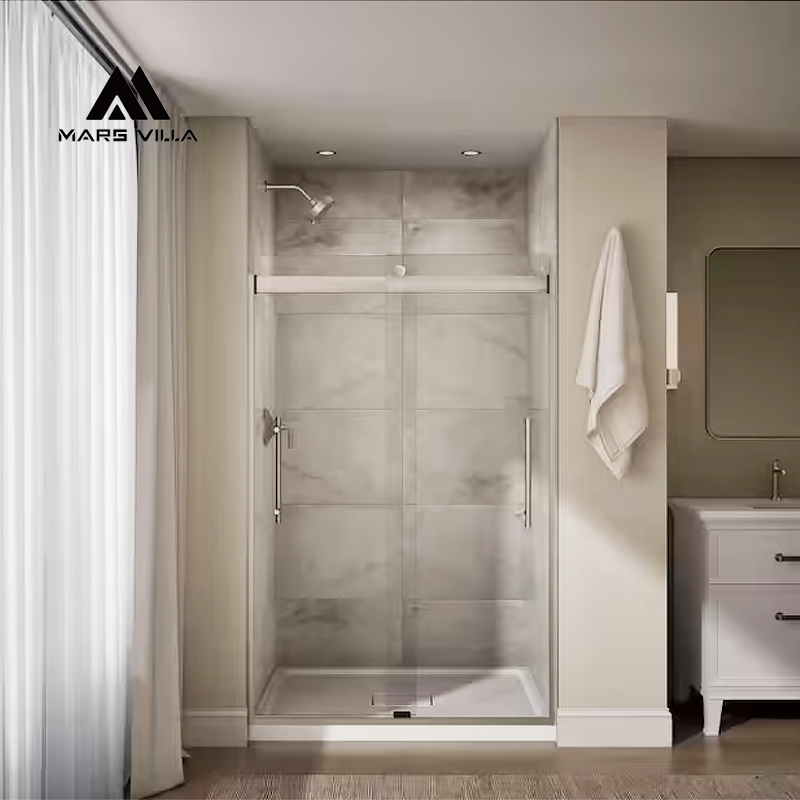 double sliding shower door