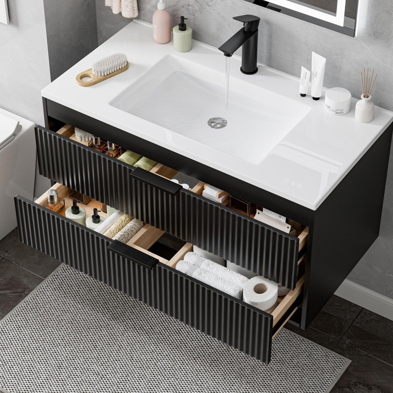 floating bathroom vanity