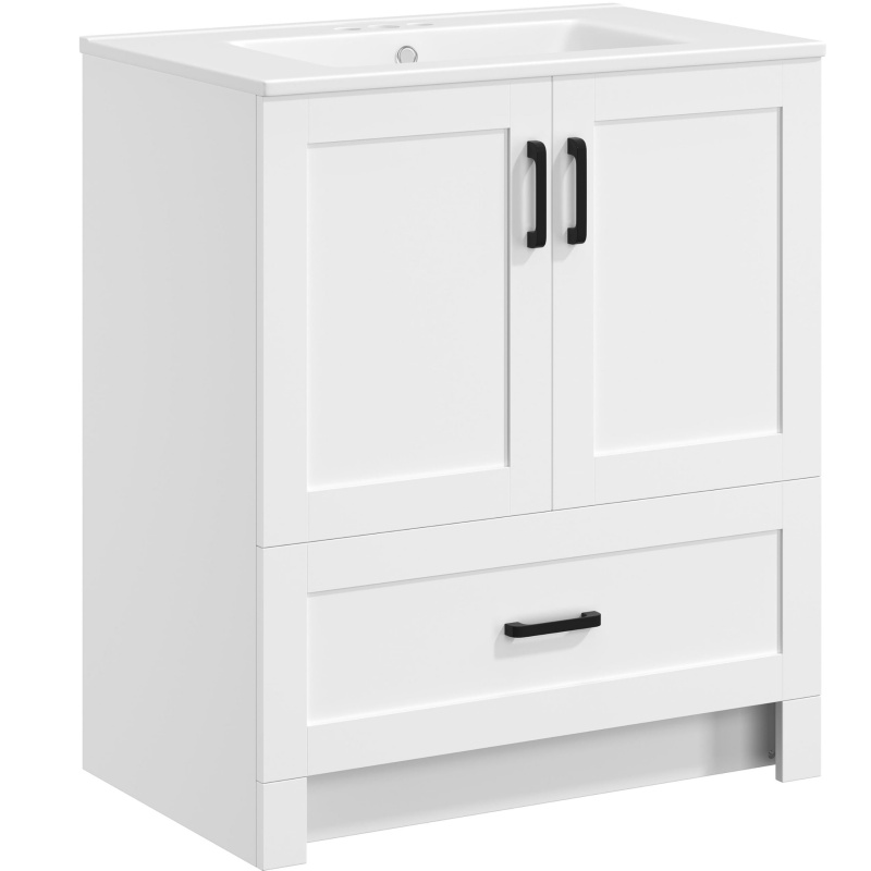 30 inch shaker bathroom vanity