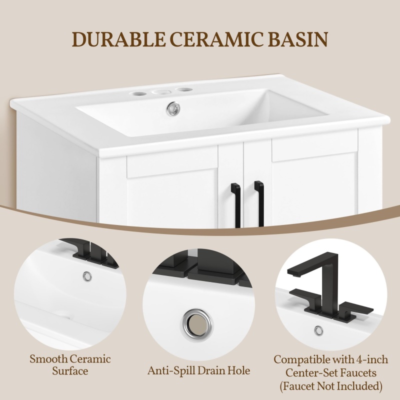 bathroom vanity set with drawer