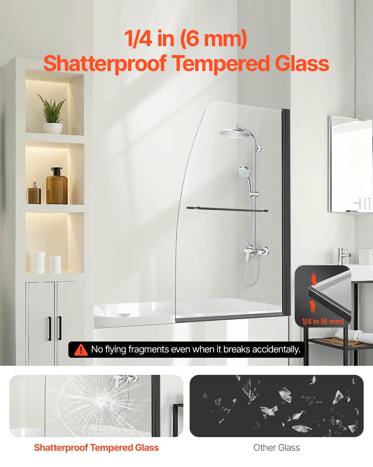 Quick shipment service for custom shower doors and enclosures