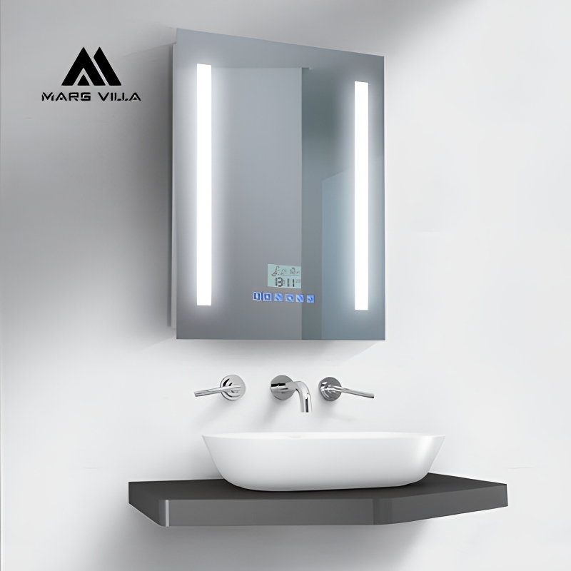 smart led bathroom mirror cabinet