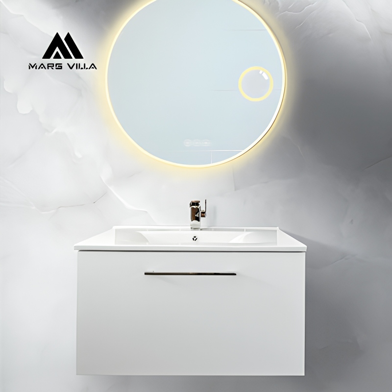 wall-mounted mirror cabinet