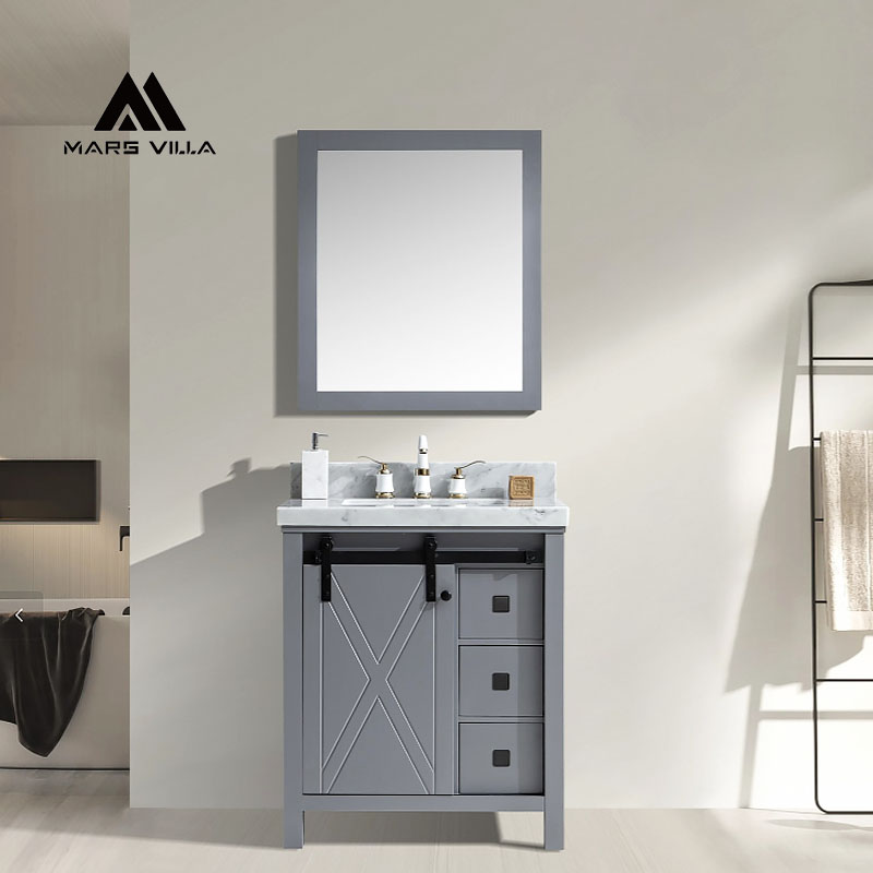gray bathroom vanity set