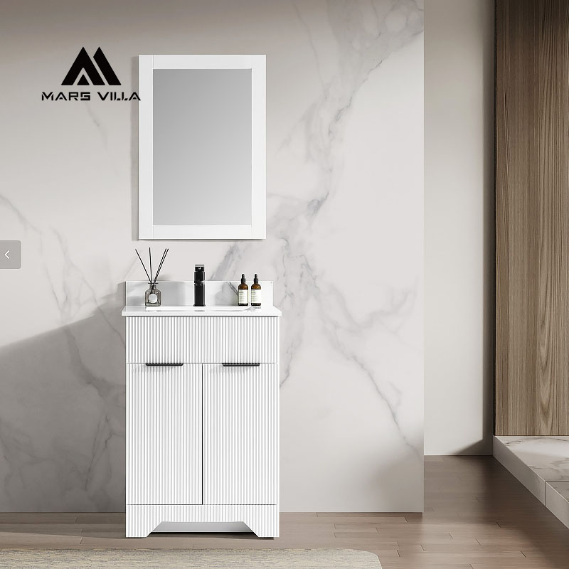 small freestanding bathroom vanity