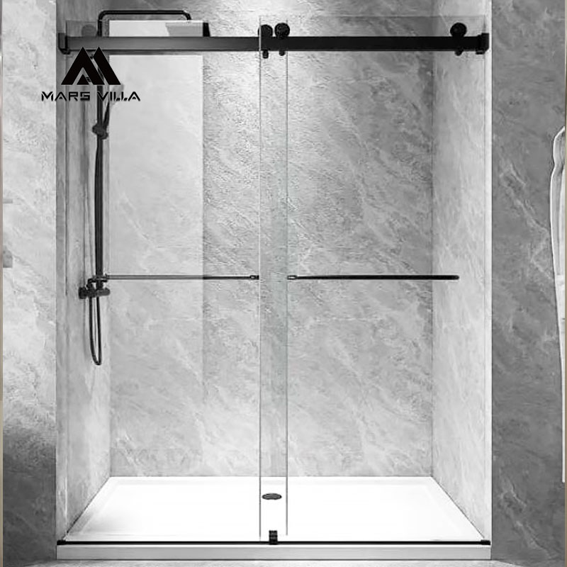 Hotel Canada USA OEM Sliding Shower Door CE SGCC Tempered Glass Supplier